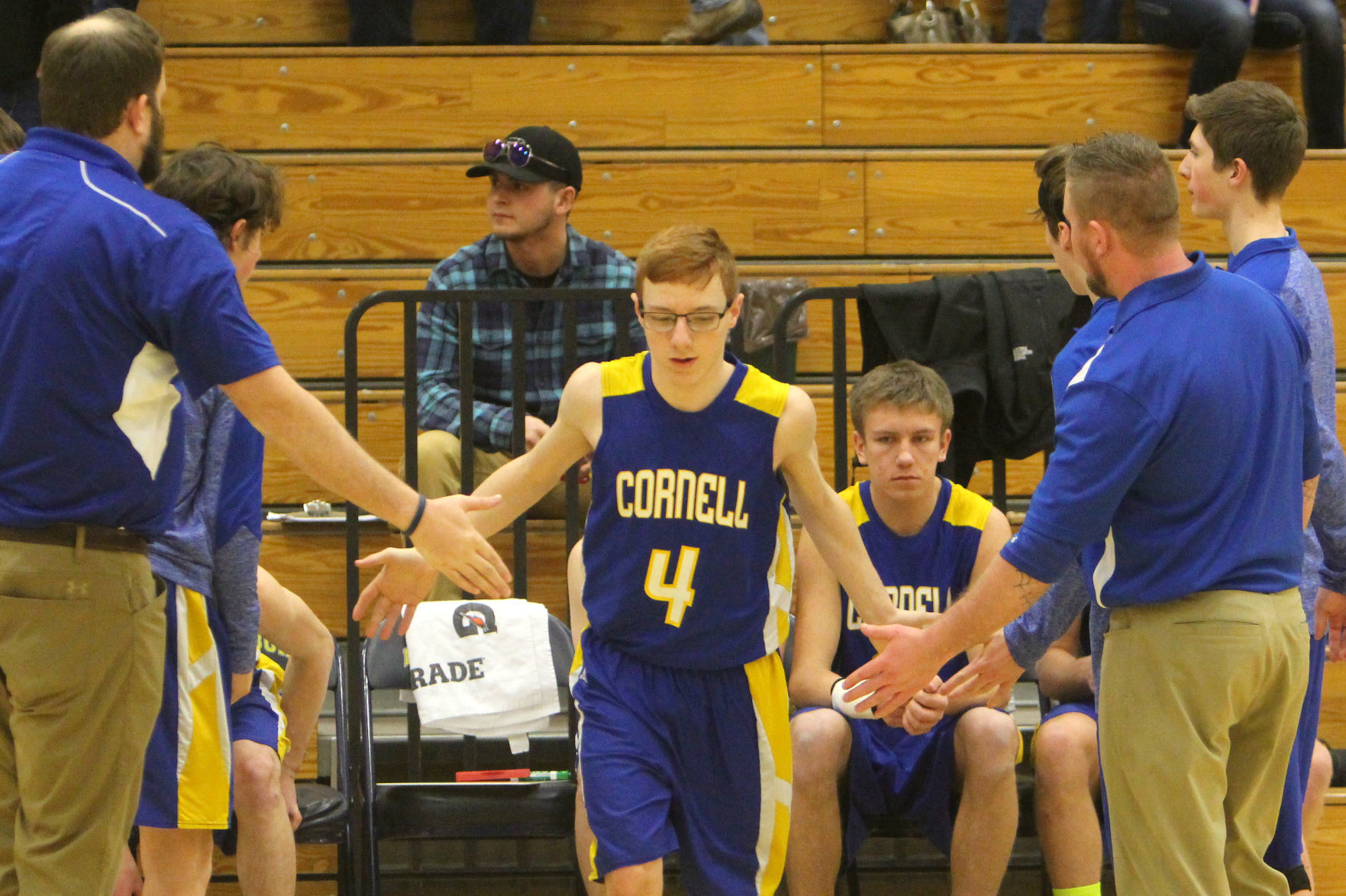 Cornell at New Auburn boys basketball 2-18-19